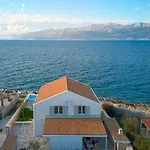 Luxury Seafront Villa Familija Splitska With Pool On Brac 斯普利特卡